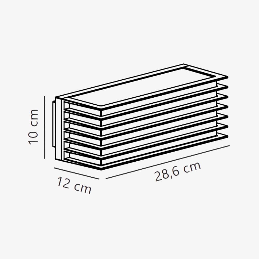 Exterior Wall Light Fluctus 28 Wall Light