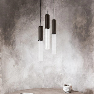 Interior Pendant Flume 50 Pendant - 3 Drop Grouping