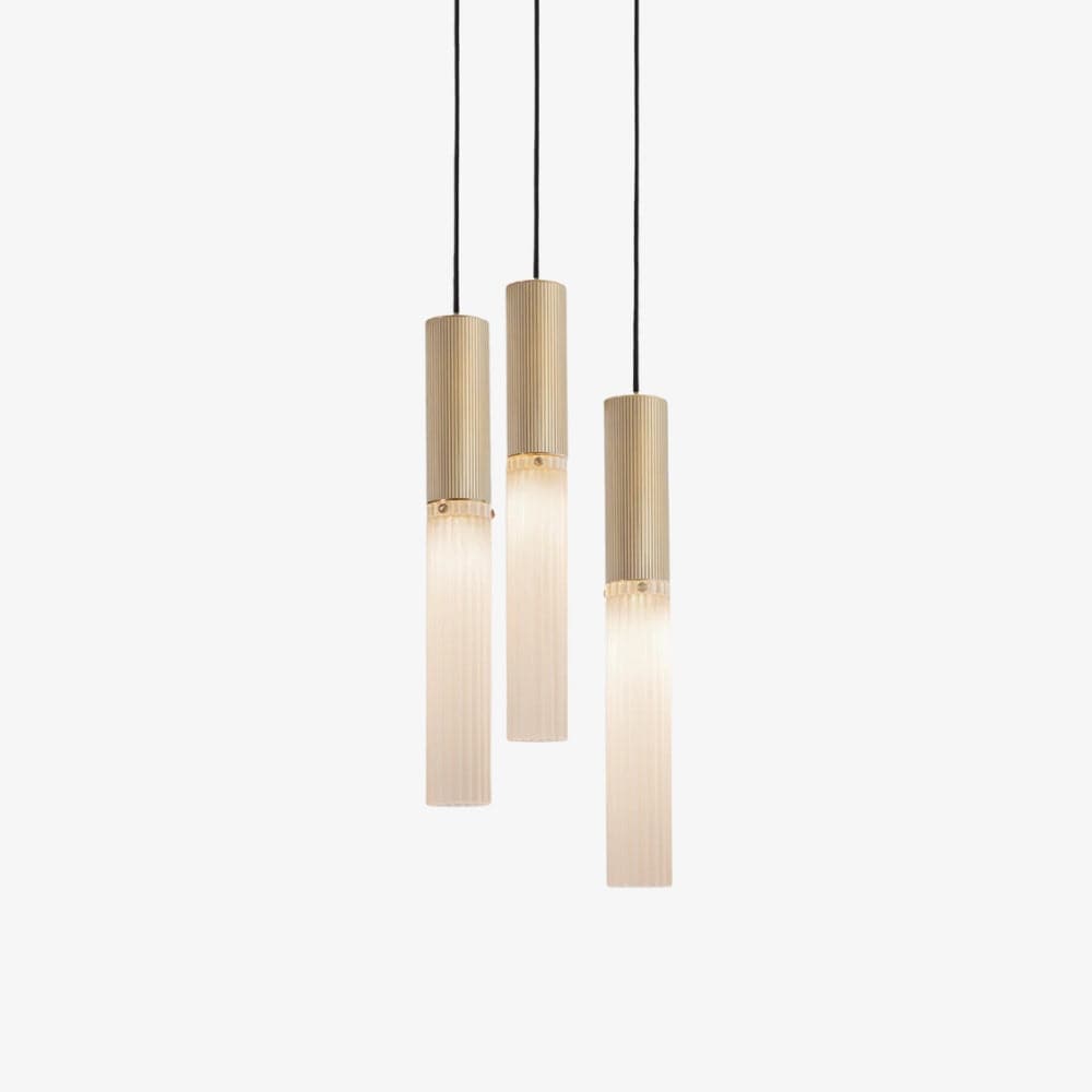 Interior Pendant Flume 50 Pendant - 3 Drop Grouping