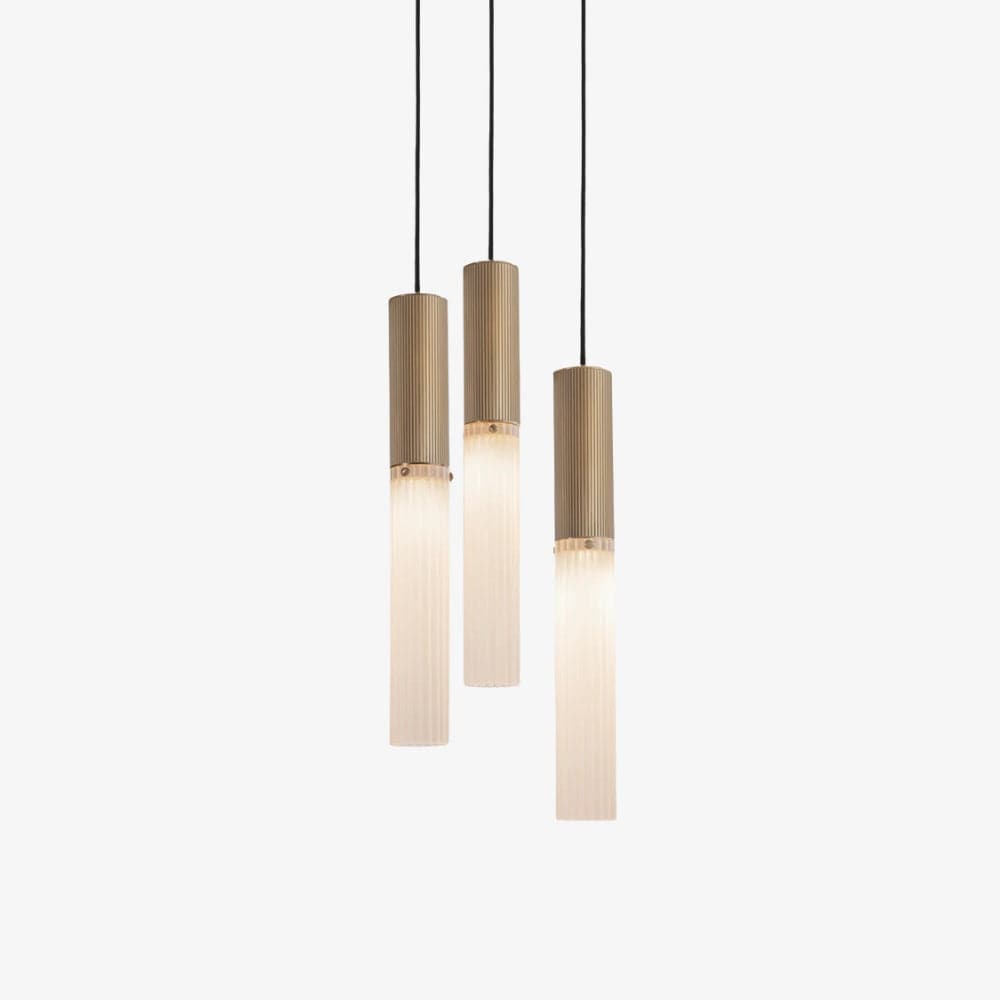 Interior Pendant Flume 50 Pendant - 3 Drop Grouping