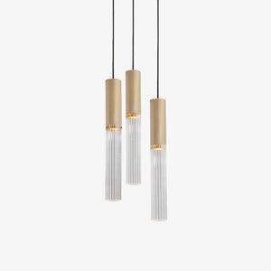 Interior Pendant Flume 50 Pendant - 3 Drop Grouping