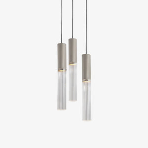 Interior Pendant Flume 50 Pendant - 3 Drop Grouping