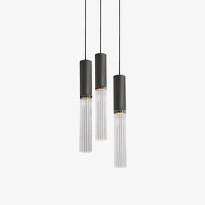 Interior Pendant Flume 50 Pendant - 3 Drop Grouping