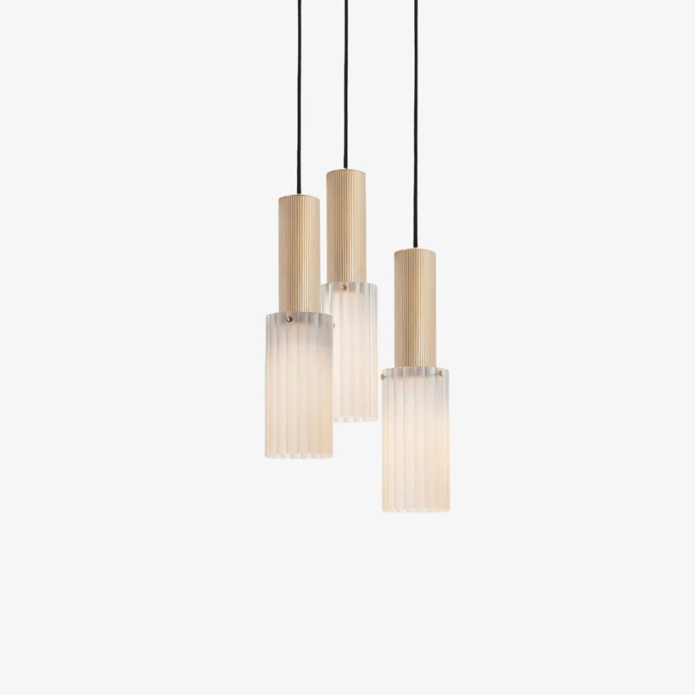 Interior Pendant Flume 80 Pendant - 3 Drop Grouping
