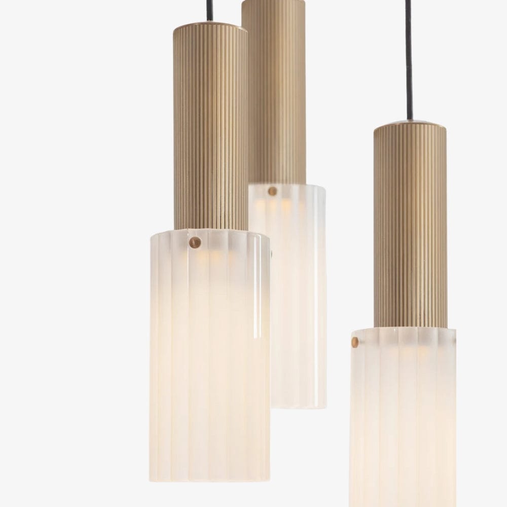 Interior Pendant Flume 80 Pendant - 3 Drop Grouping