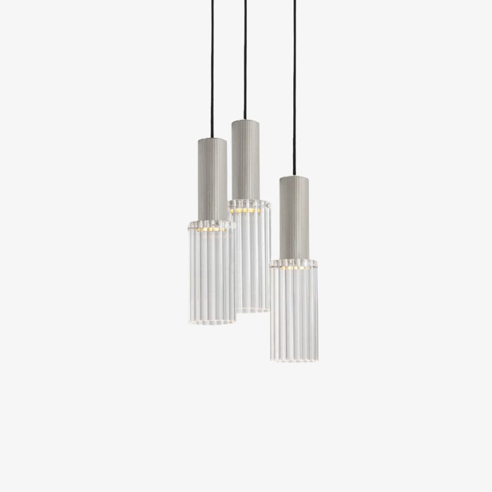 Interior Pendant Flume 80 Pendant - 3 Drop Grouping