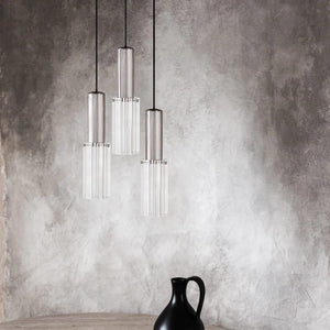 Interior Pendant Flume 80 Pendant - 3 Drop Grouping