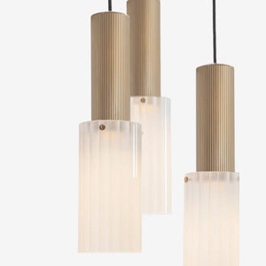 Interior Pendant Flume 80 Pendant - 6 Drop Grouping