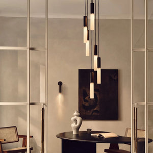 Interior Pendant Flume 80 Pendant - 6 Drop Grouping