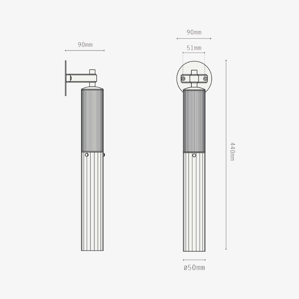 Interior Wall Light / Sconce Flume Indoor Wall Light