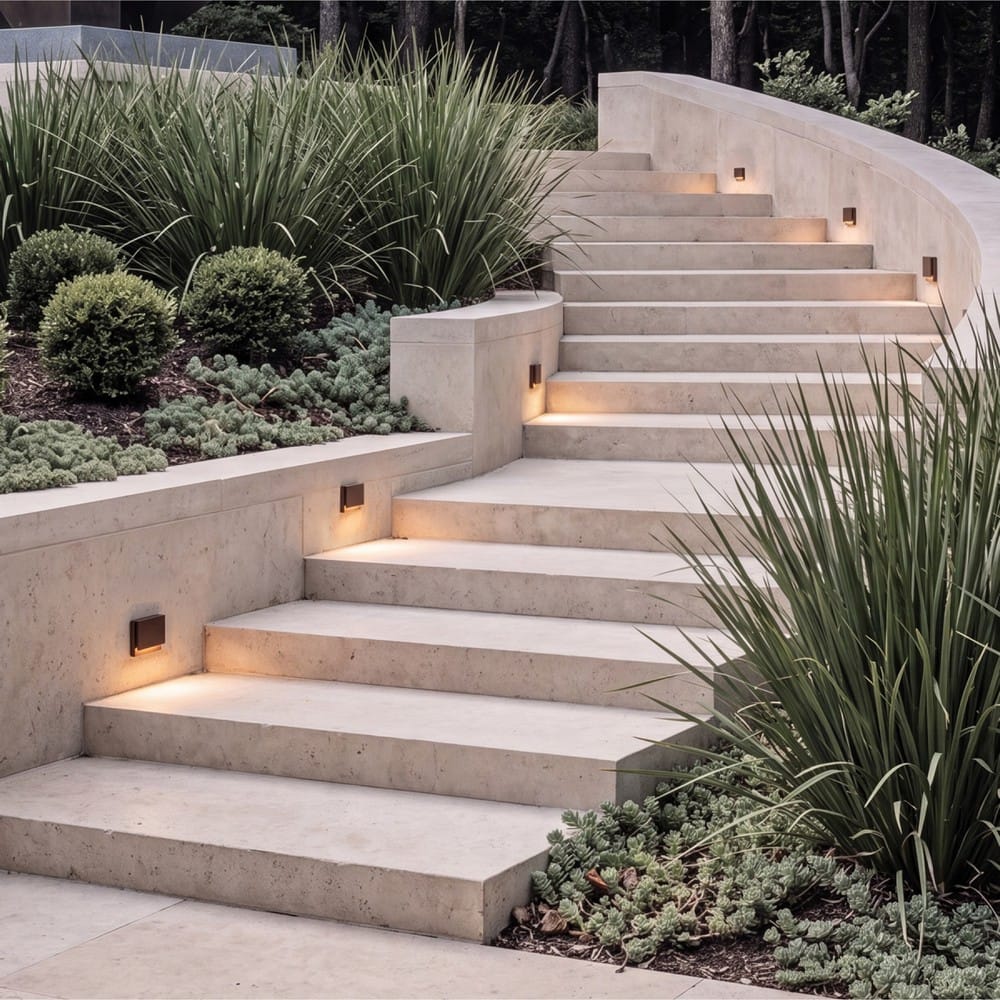 Exterior Step Light Fold Step Light