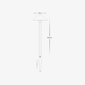 Spike Lights Forn 3.2W Garden Spike Light - 12V