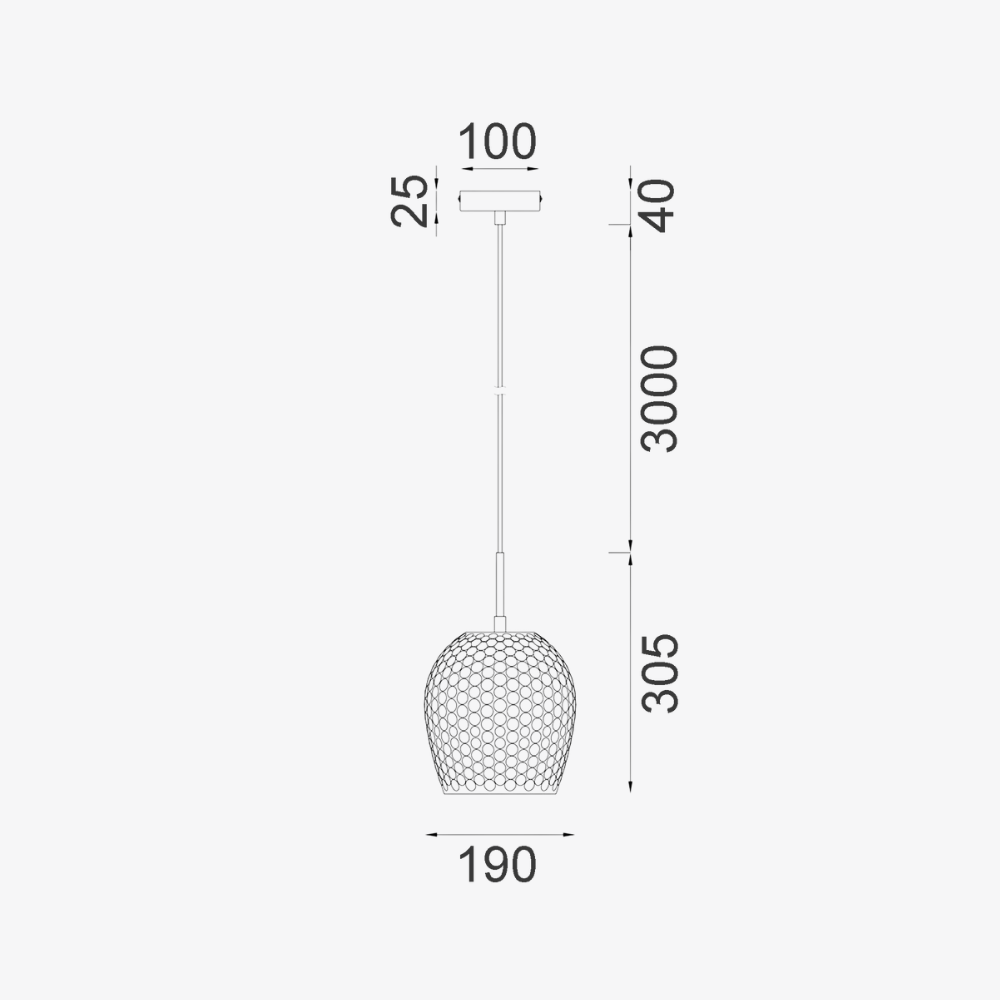 Interior Pendant Fossetta Pendant Lights