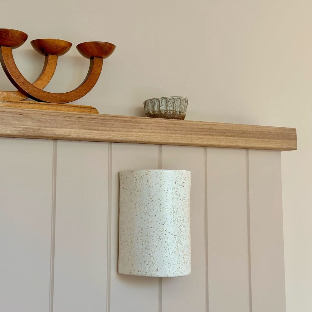 Exterior Wall Light Freckles Short Exterior Wall Light in Beige Freckles