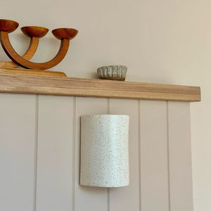 Exterior Wall Light Freckles Short Exterior Wall Light in Beige Freckles