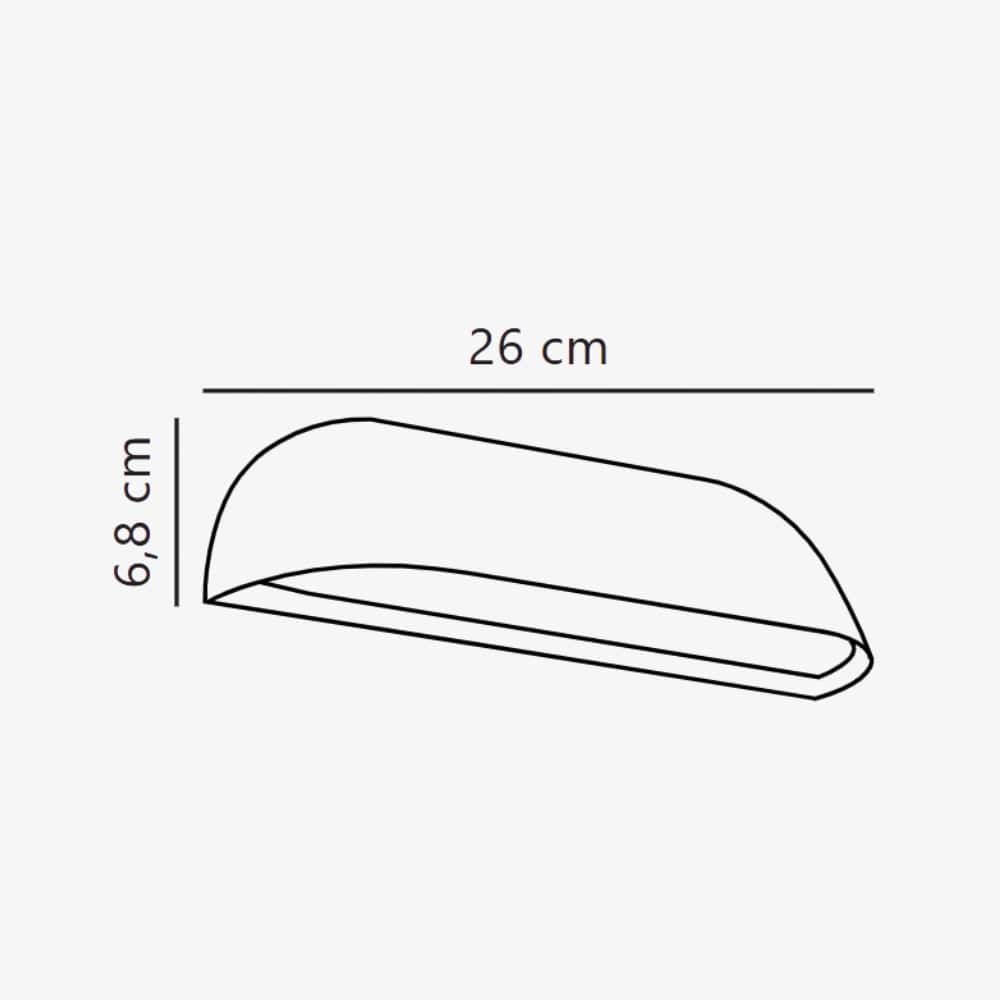 Exterior Wall Light Front 26 Wall Light