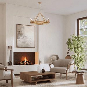 Interior Pendant Funale with 8 Lights Pendant