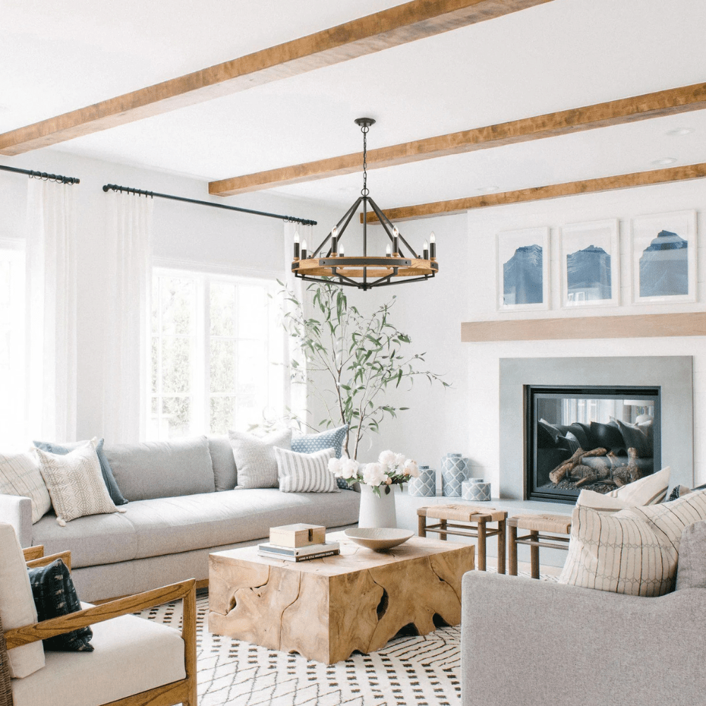 Interior Pendant Funale with 8 Lights Pendant