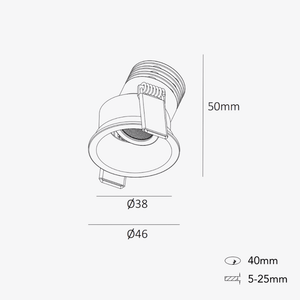 Oysters & Battens Fuoco Mini Adjustable CNC