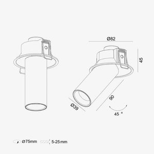 Recessed Fuoco Move Out CNC