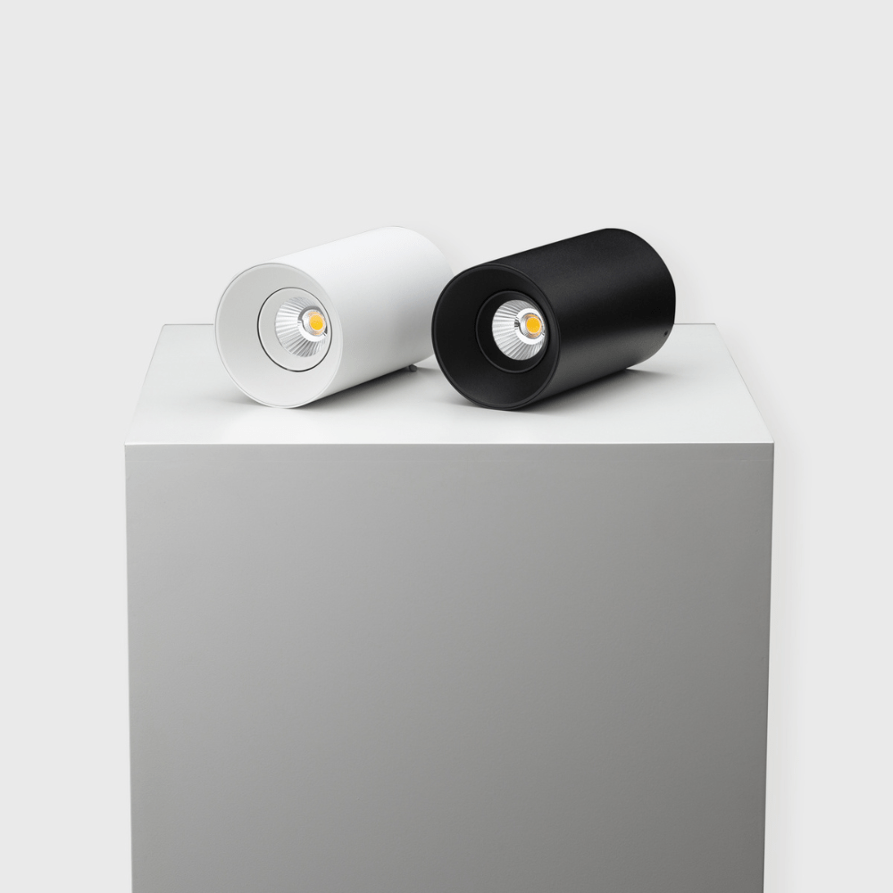 Surface Mounted Fuoco Round Surface Adjustable