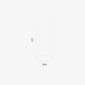 Surface Mounted Fuoco Round Surface Fixed