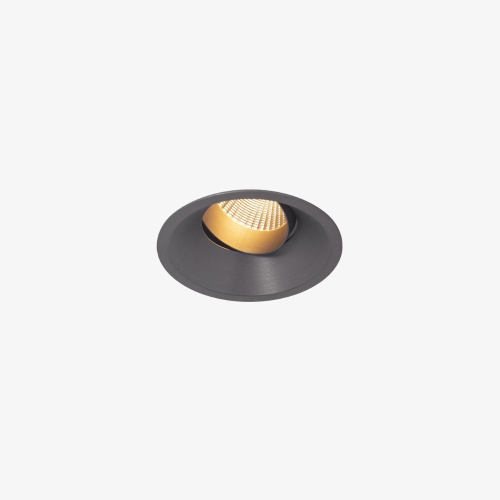 Recessed Fuoco Round Trim CNC Adjustable