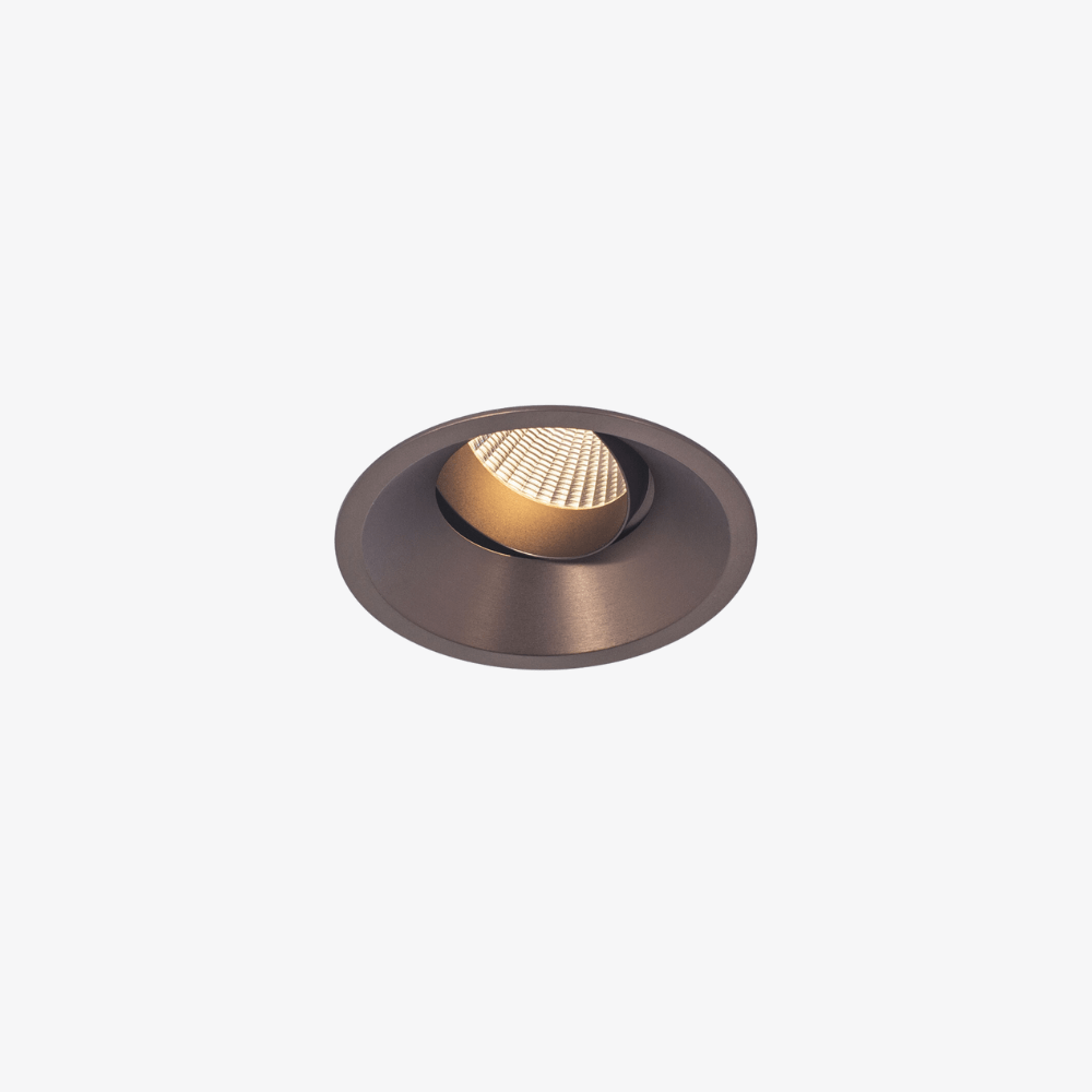 Recessed Fuoco Round Trim CNC Adjustable