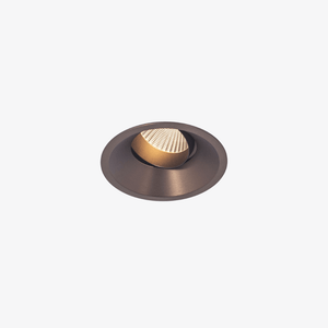 Recessed Fuoco Round Trim CNC Adjustable