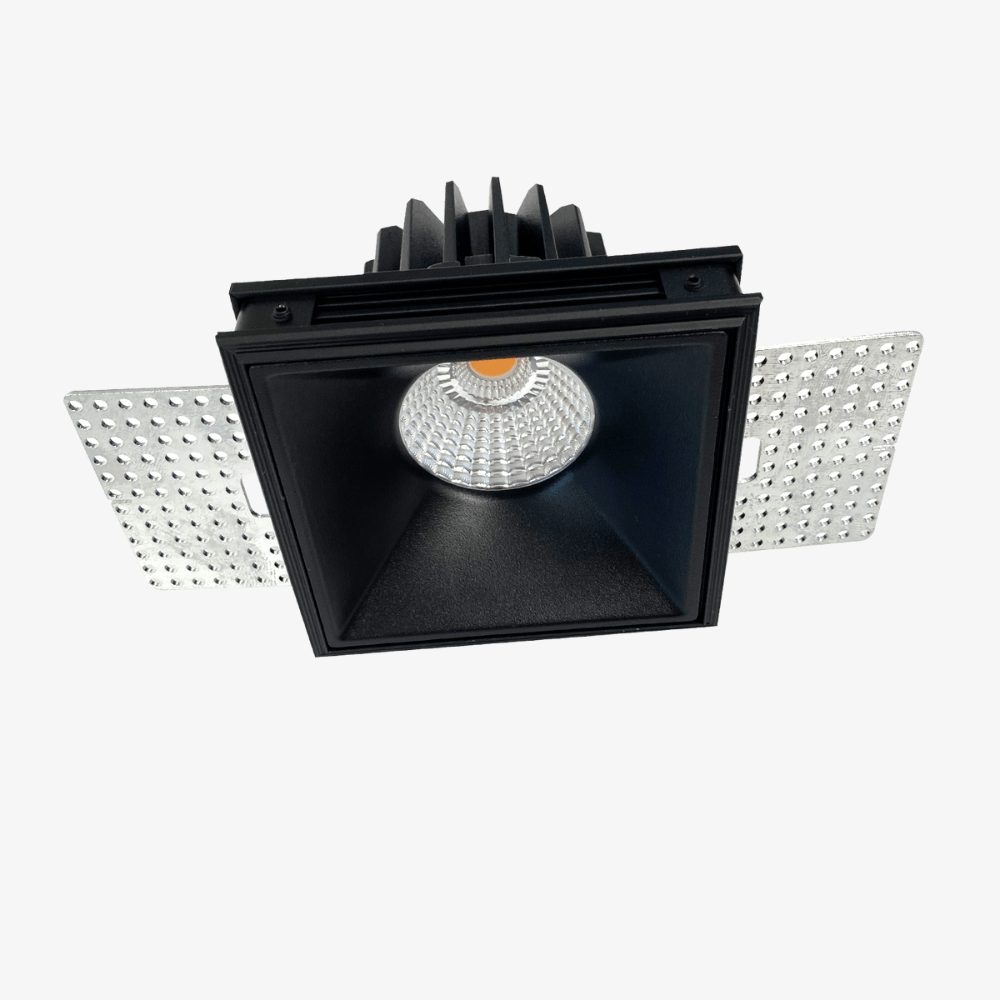 Surface Mounted Fuoco Square Trimless Fixed