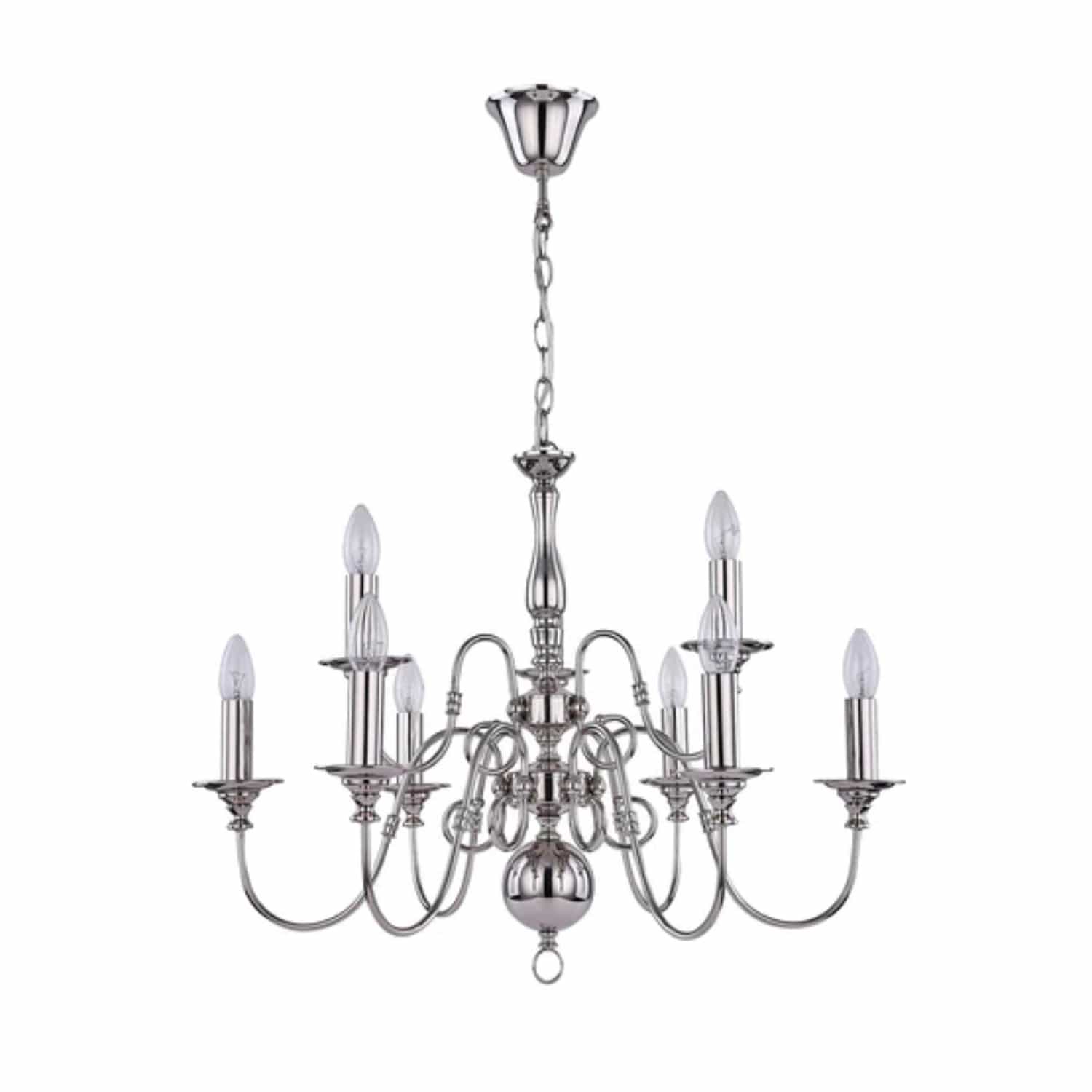 Chandelier Ganeed Rustic 9-Light Pendant Light (Ex Display)