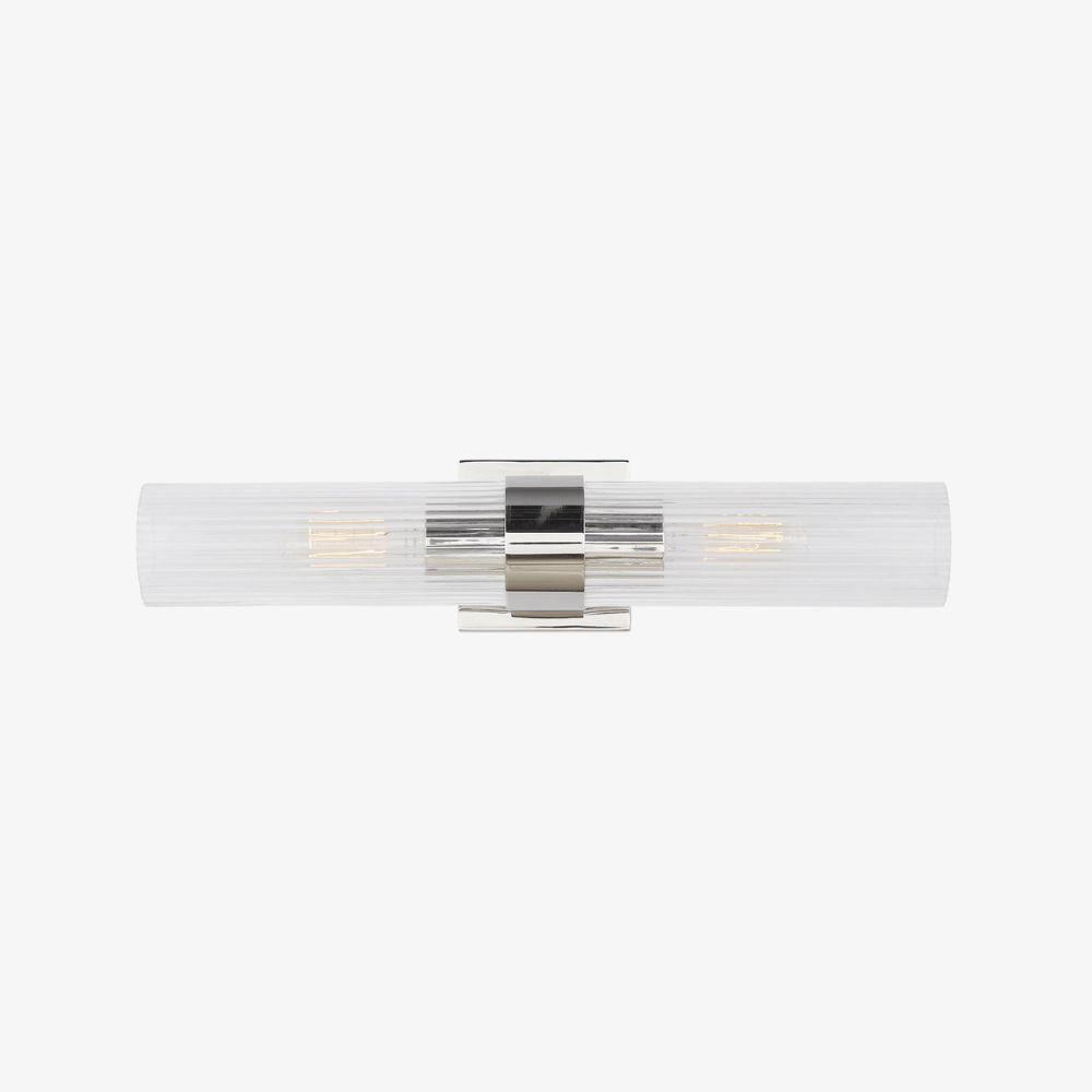 Interior Wall Light / Sconce Geneva 2L Wall Sconce - Polished Nickel