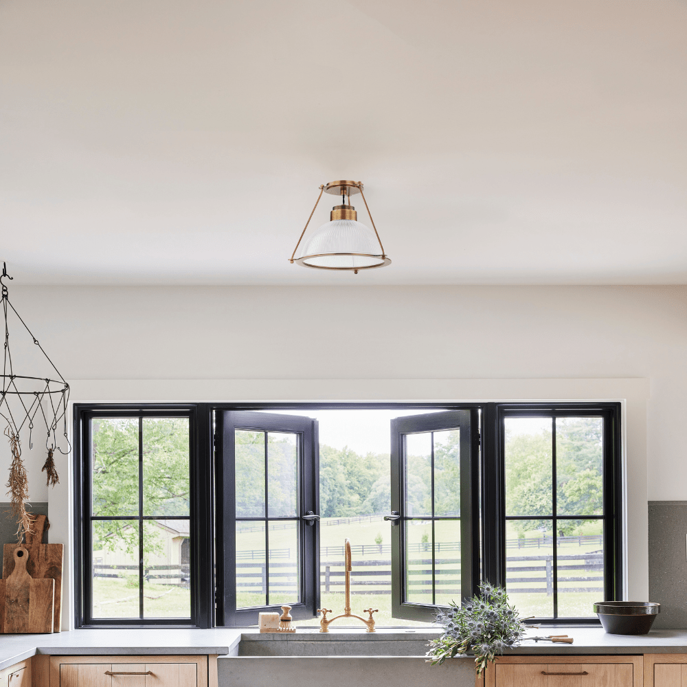 Interior Flush & Semi Flush Glint Semi Flush