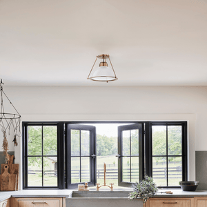 Interior Flush & Semi Flush Glint Semi Flush