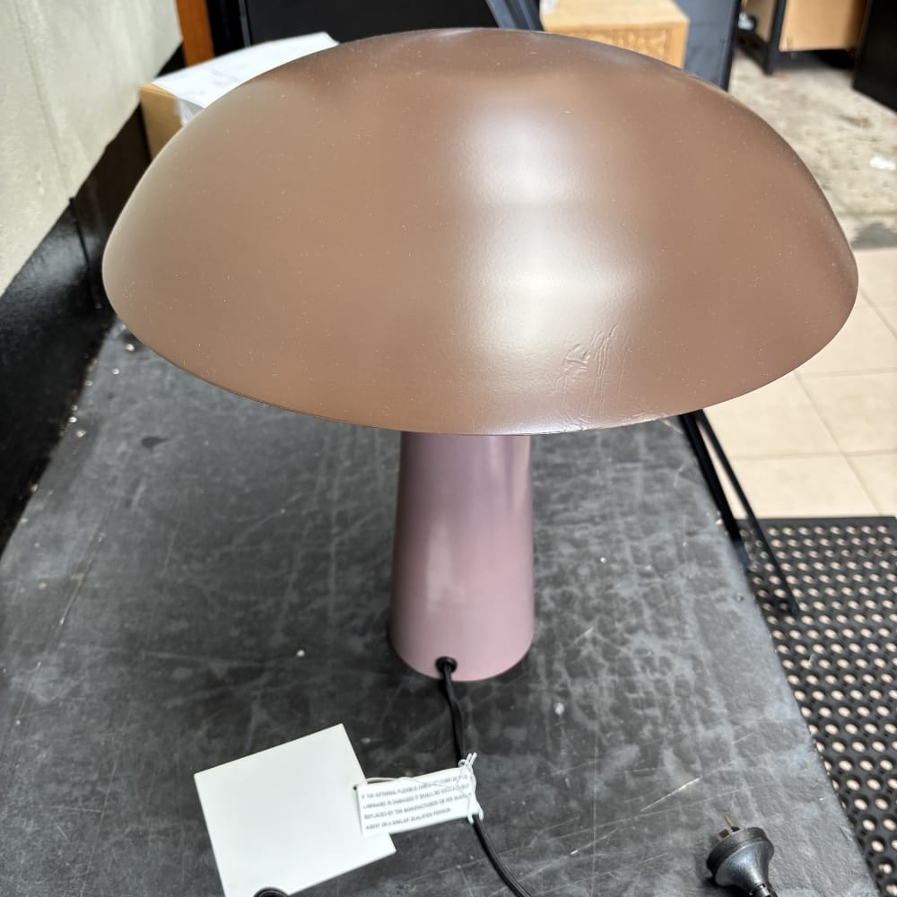 Table Lamps Glint Table Lamp Mauve - CLEARANCE (Ex Display)
