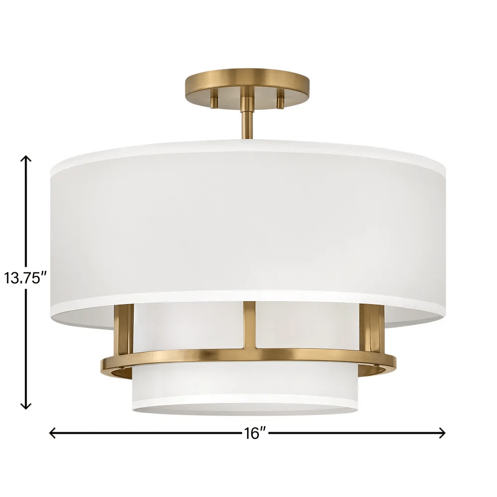 Interior Flush & Semi Flush Graham Medium Semi-flush Mount