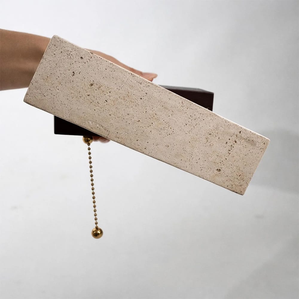 Bedside Wall Lights Granite Natural Stone Adjustable Wall Light