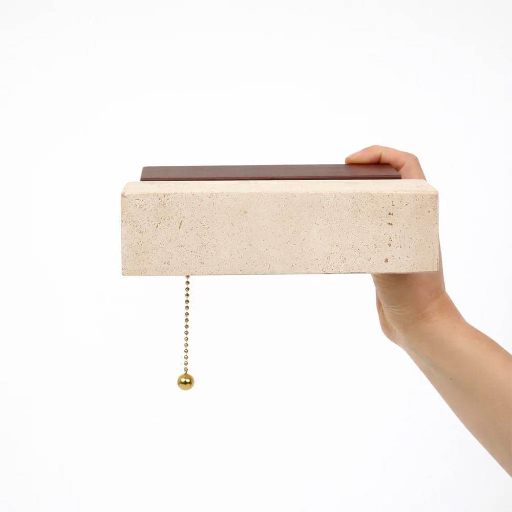 Bedside Wall Lights Granite Natural Stone Adjustable Wall Light