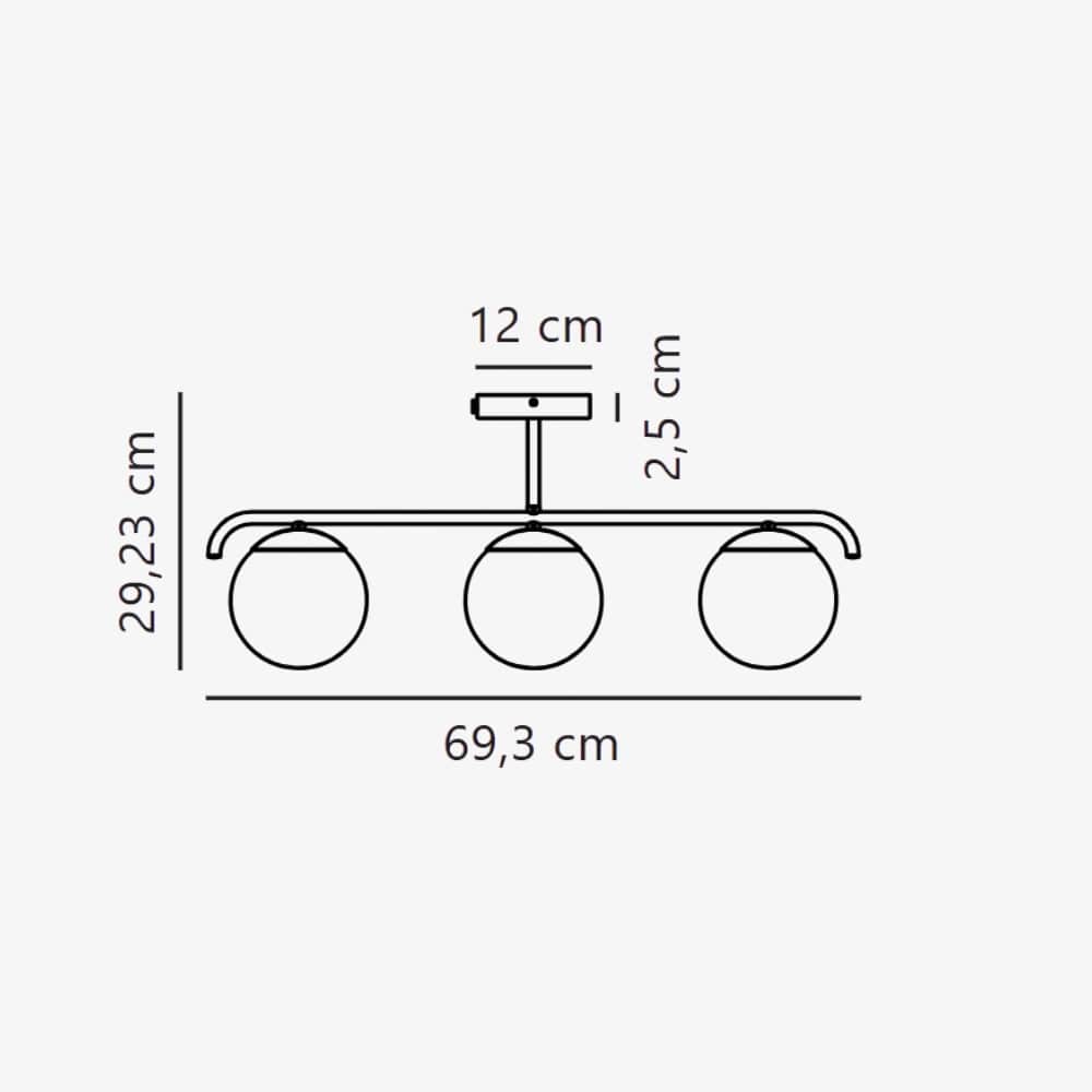Interior Flush & Semi Flush Grant Ceiling Light