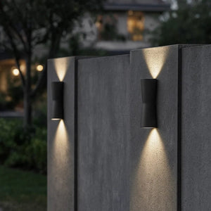 Exterior Wall Light Graz Charcoal Wall Light
