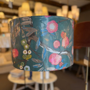 Table Lamps Green Floral Large– CLEARANCE (Ex-display)