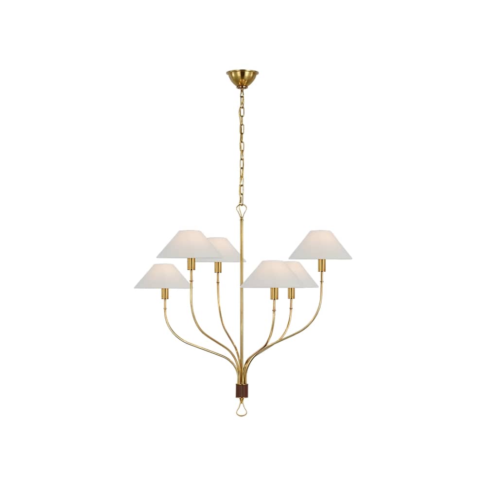 Chandelier Griffin Large Staggered Tail Chandelier
