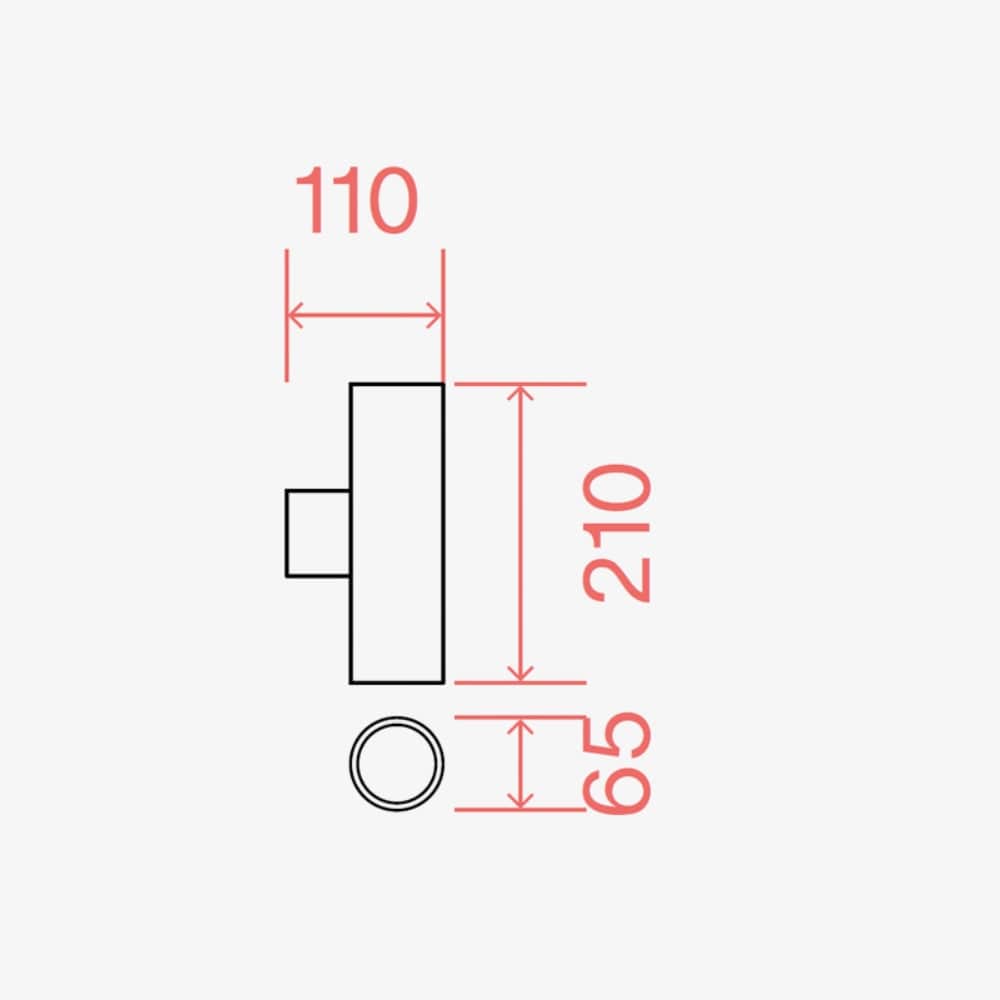 Exterior Wall Light Gun Ap2 Small Wall Light