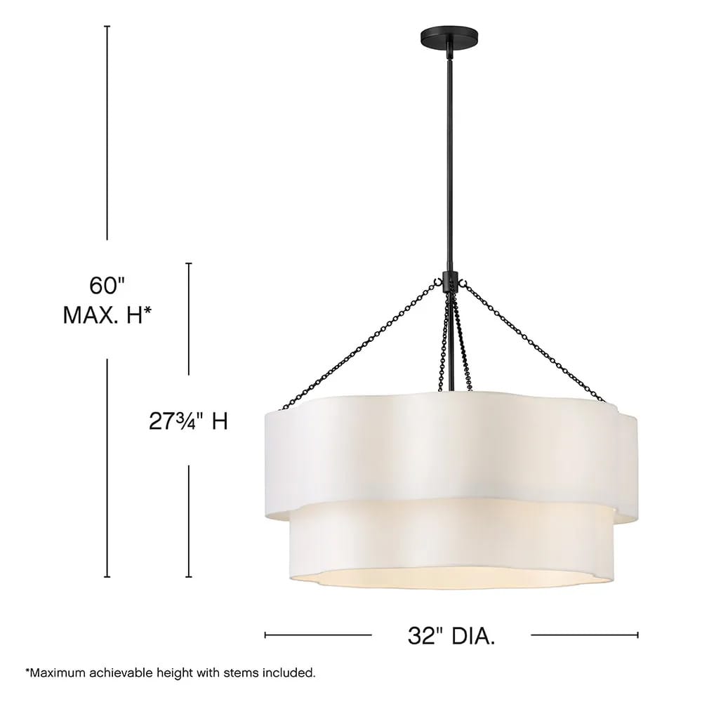 Chandelier Gwen Drum Chandelier