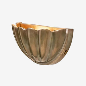 Interior Wall Light / Sconce Half Moon Shell Shade Wall Light