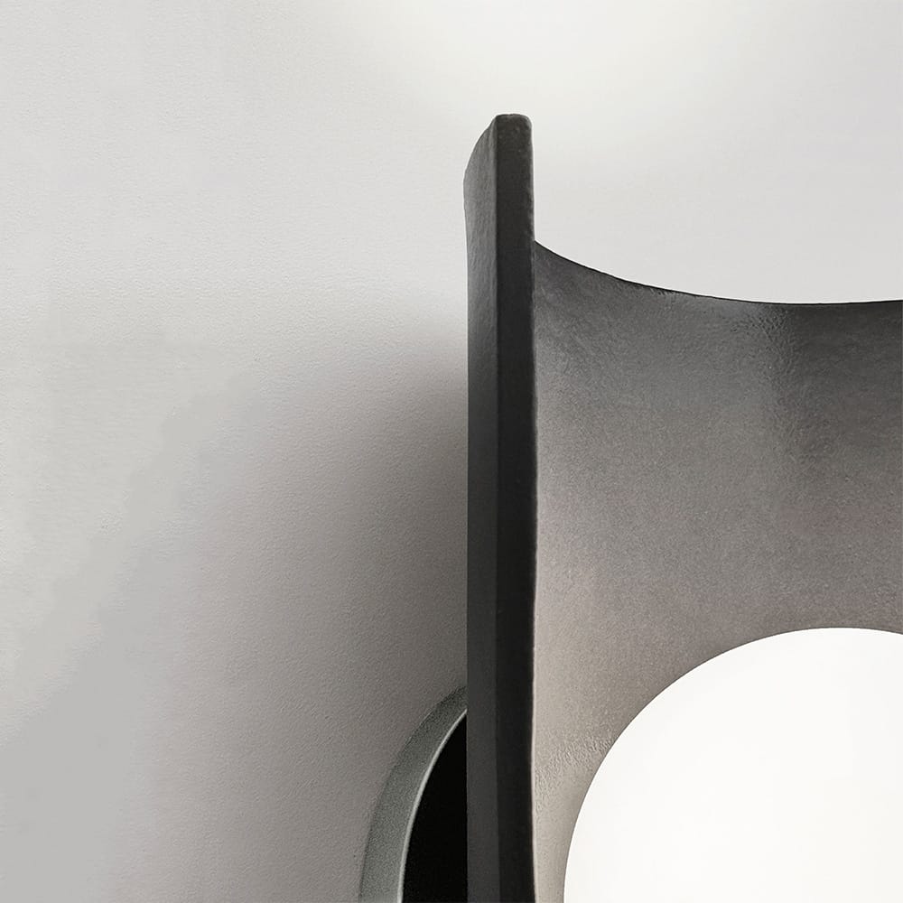 Interior Wall Light / Sconce Half Pipe Wall Light
