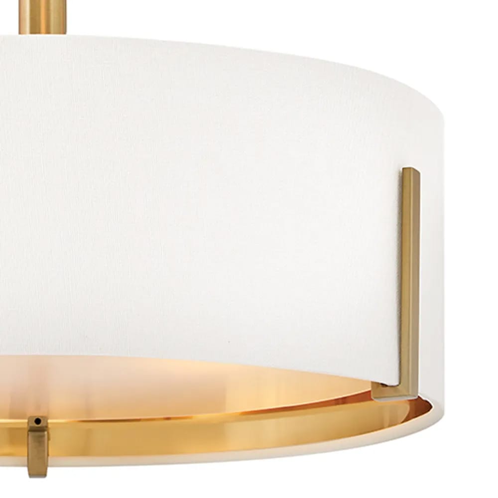 Interior Flush & Semi Flush Halle 3 L Semi-Flush Mount