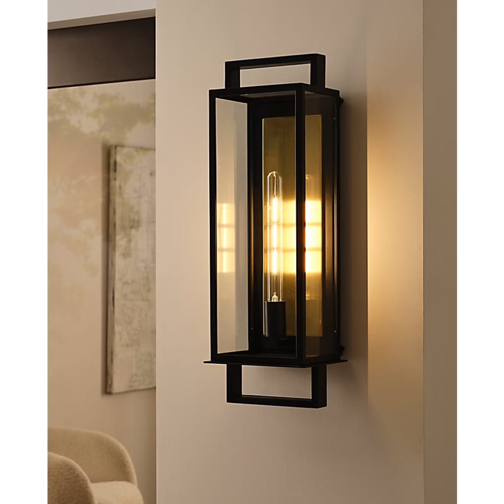 Exterior Wall Light Halle Large Narrow Wall Lantern