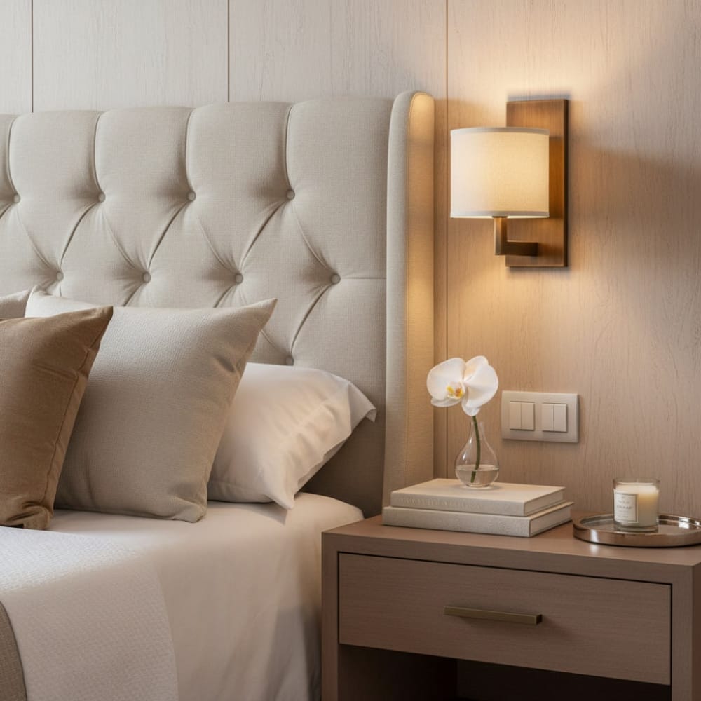 Interior Wall Light / Sconce Hampton Single Light Sconce