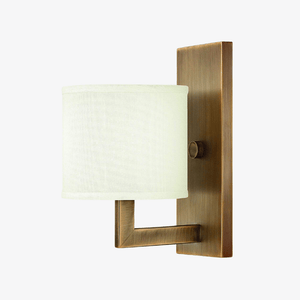 Interior Wall Light / Sconce Hampton Single Light Sconce